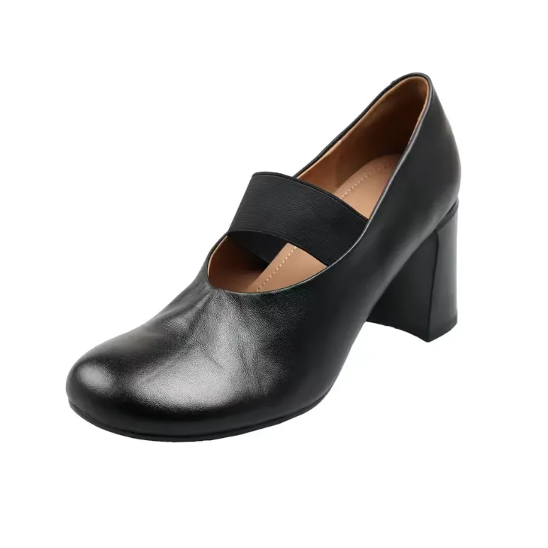 USS Shoes Alina Women's Low Heeled Round Toe Pumps