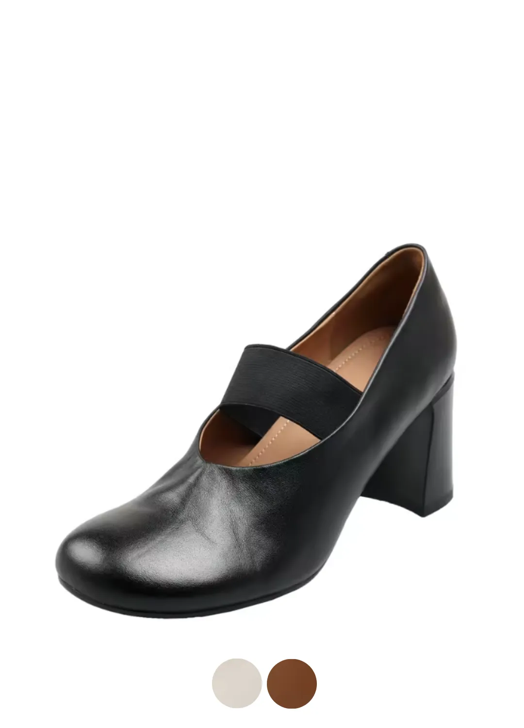 USS Shoes Alina Women's Low Heeled Round Toe Pumps