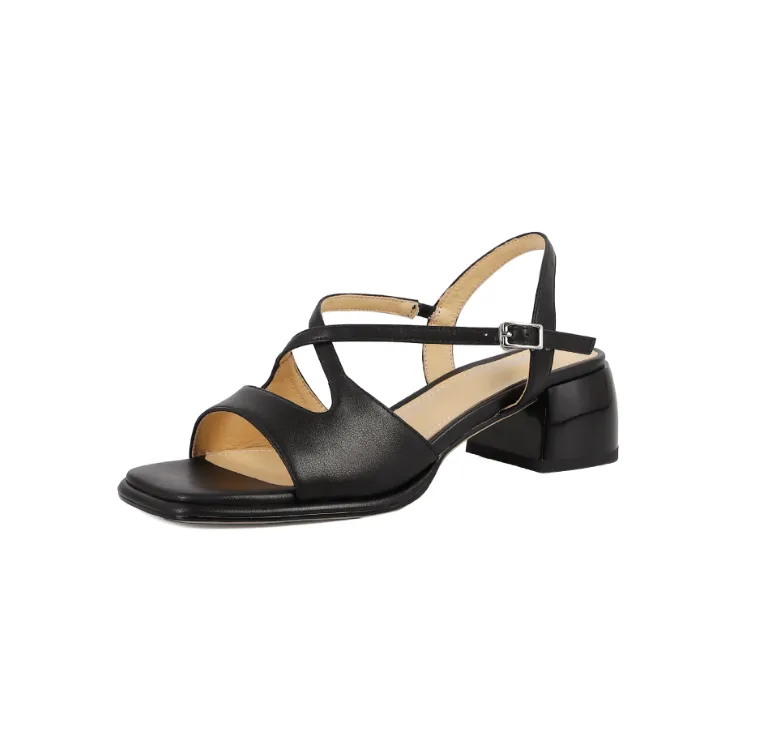 USS Shoes Analia Women's Leather Luxury Square Toe Sandals