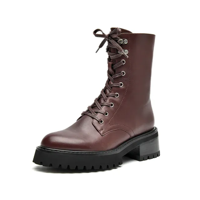 USS Shoes Beyota Women's Boots With Zipper And Laces
