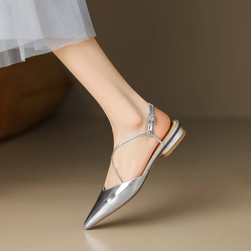 USS Shoes Clara Women's Slingbacks Pointed Toe Sandals