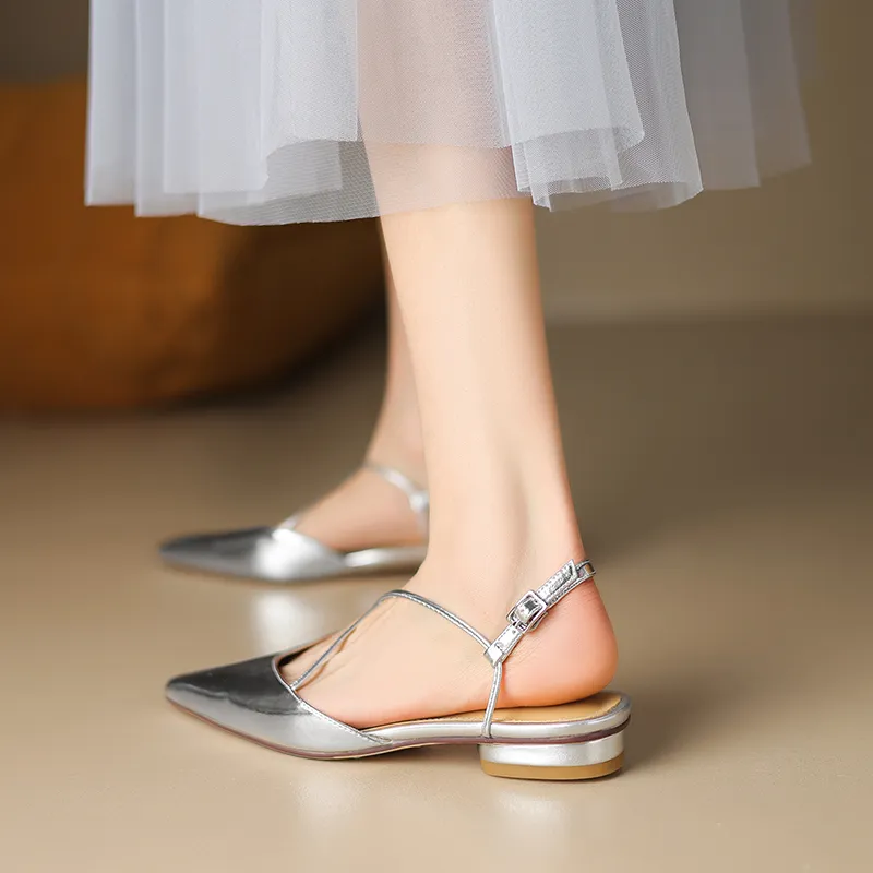 USS Shoes Clara Women's Slingbacks Pointed Toe Sandals
