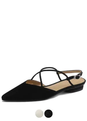 USS Shoes Clara Women's Slingbacks Pointed Toe Sandals