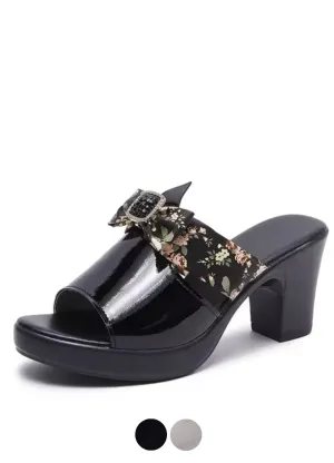 USS Shoes Cristina Women's Anti-Skid Heels Bowknot Sandals