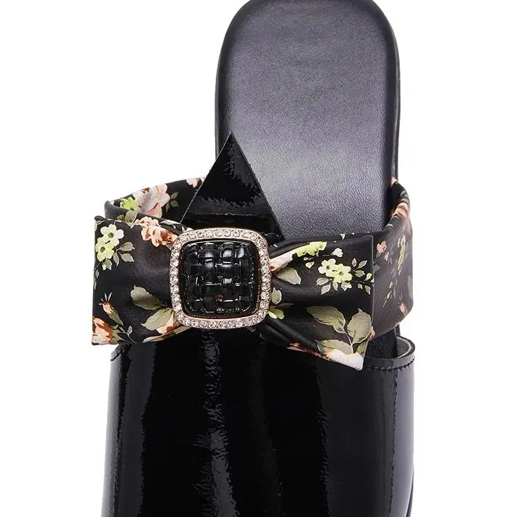 USS Shoes Cristina Women's Anti-Skid Heels Bowknot Sandals