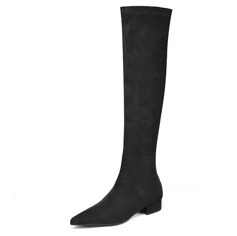 USS Shoes Eladia Women's Suede Thigh High Boots
