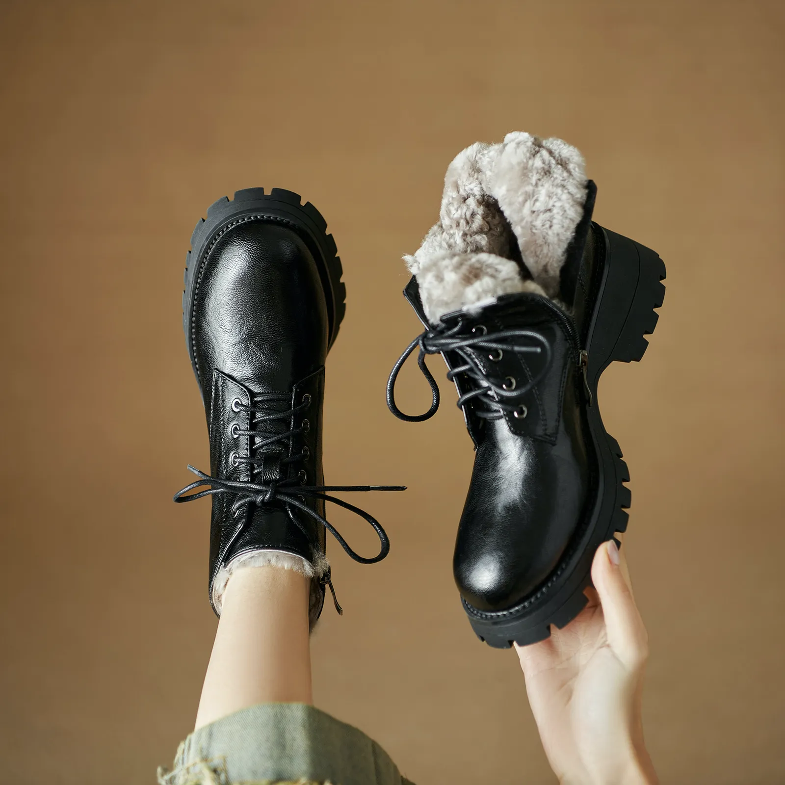 USS Shoes Kala Women's Wool Ankle Boots