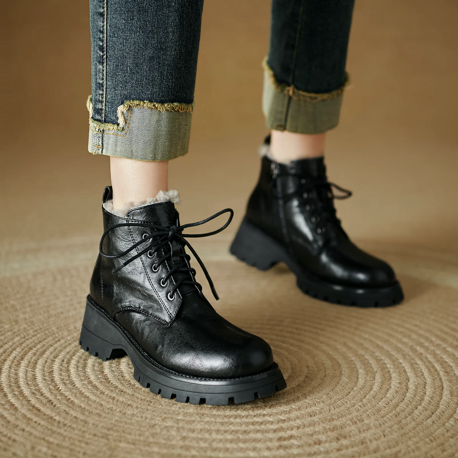 USS Shoes Kala Women's Wool Ankle Boots