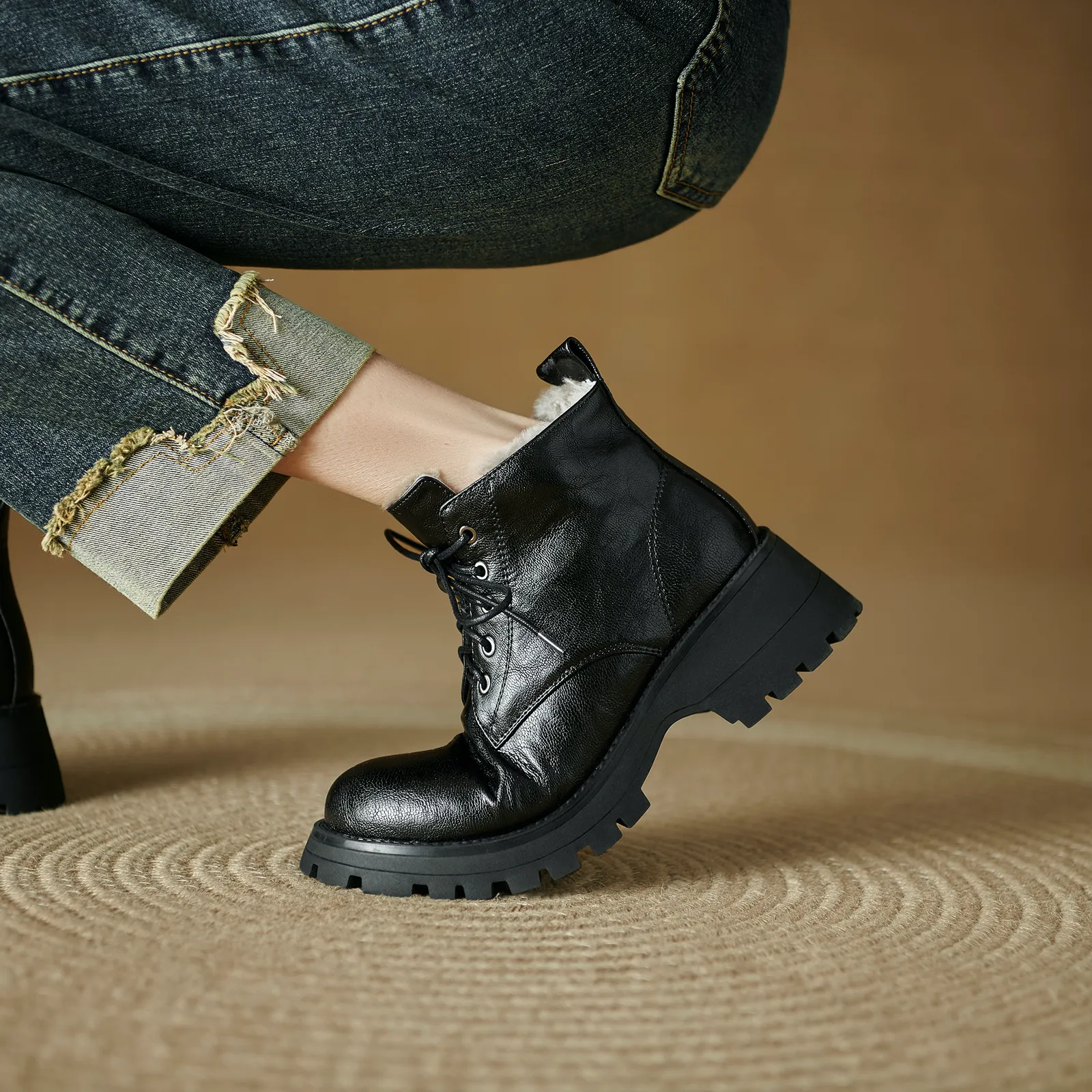 USS Shoes Kala Women's Wool Ankle Boots