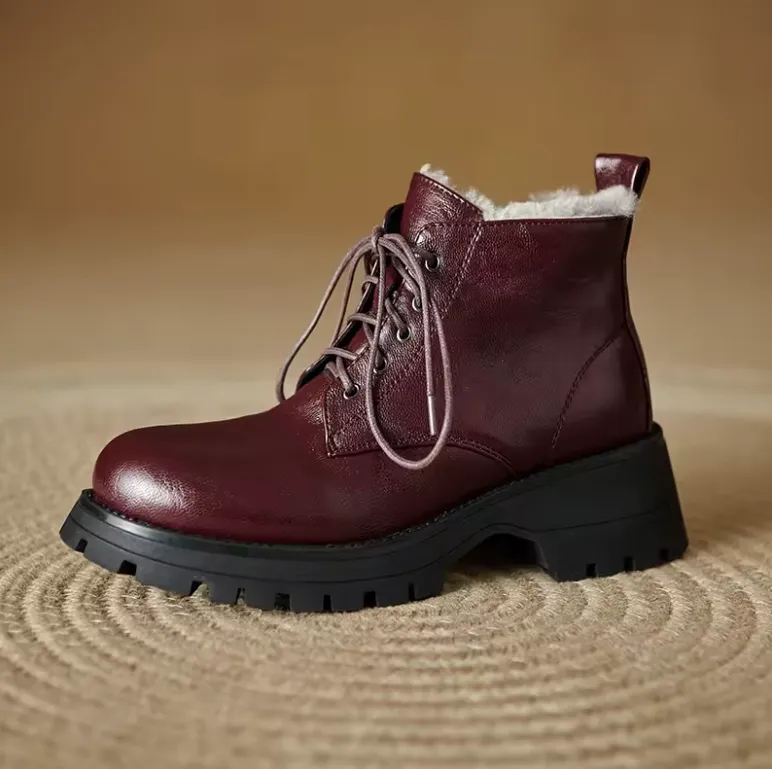 USS Shoes Kala Women's Wool Ankle Boots