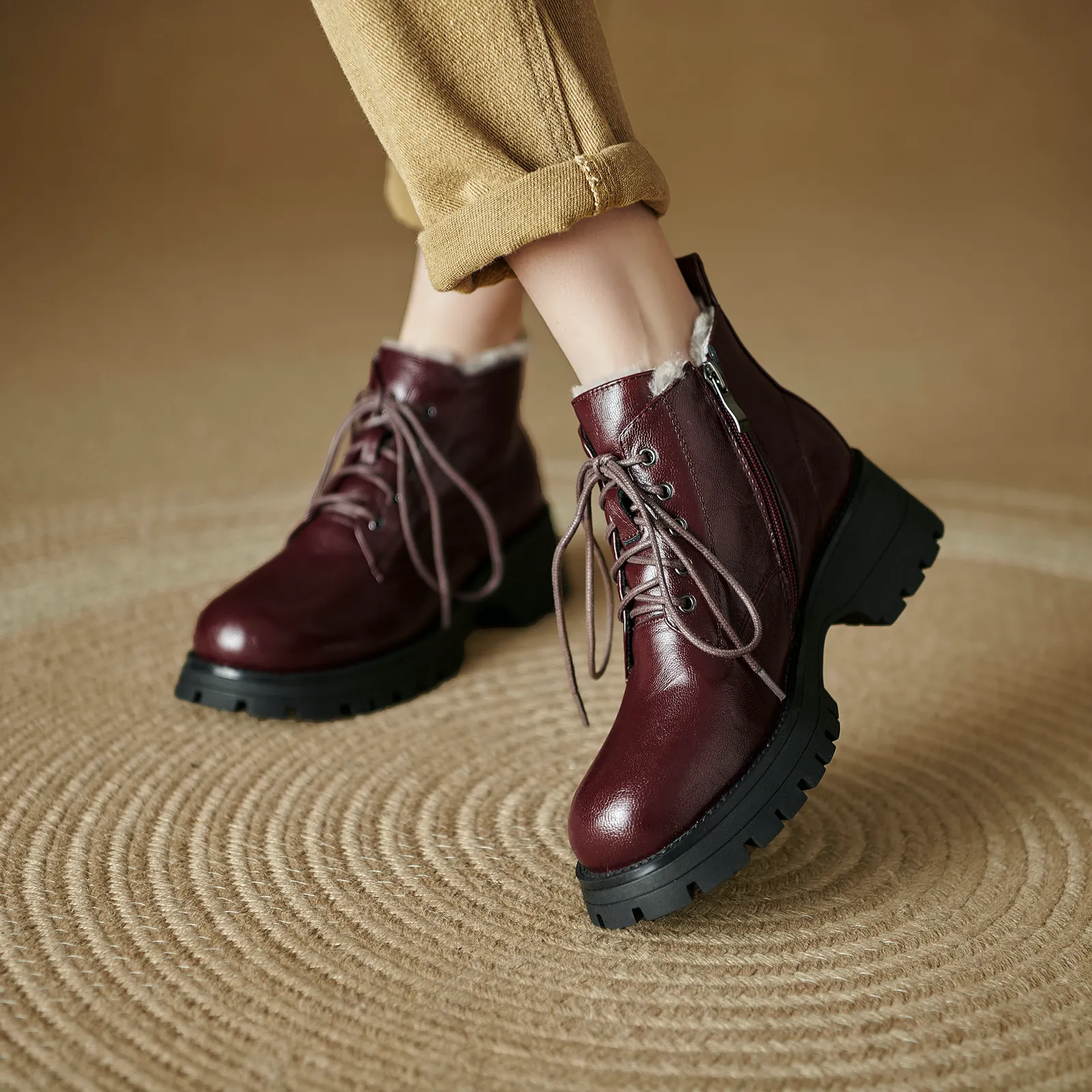 USS Shoes Kala Women's Wool Ankle Boots