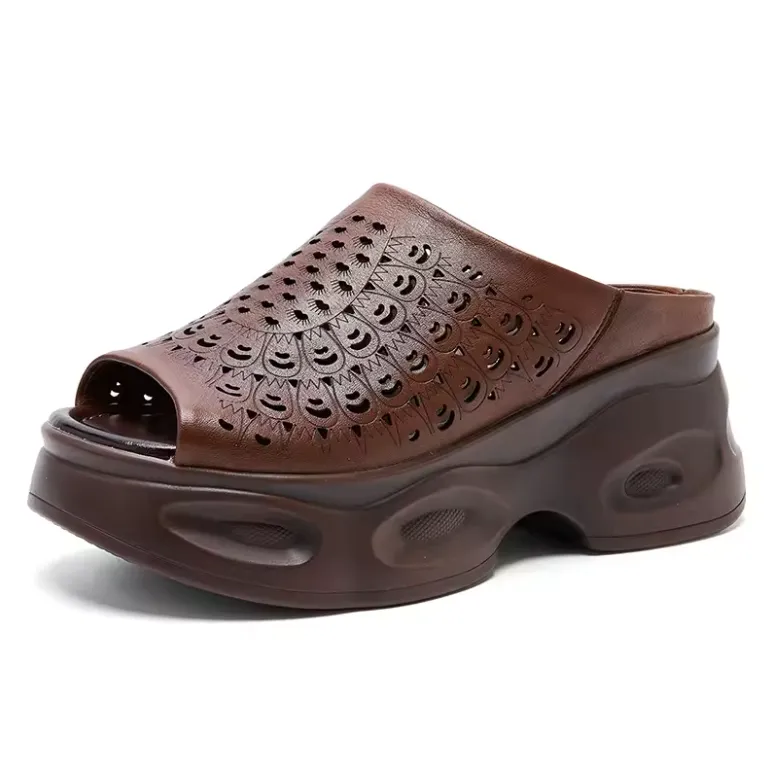 USS Shoes Karla Women's Leather Wedges