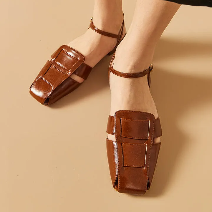 USS Shoes Lucila Women's Leather Sandal