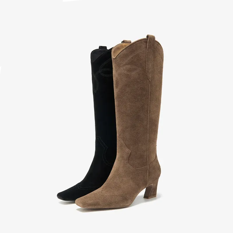 USS Shoes Malli Women's Long Leather Boots
