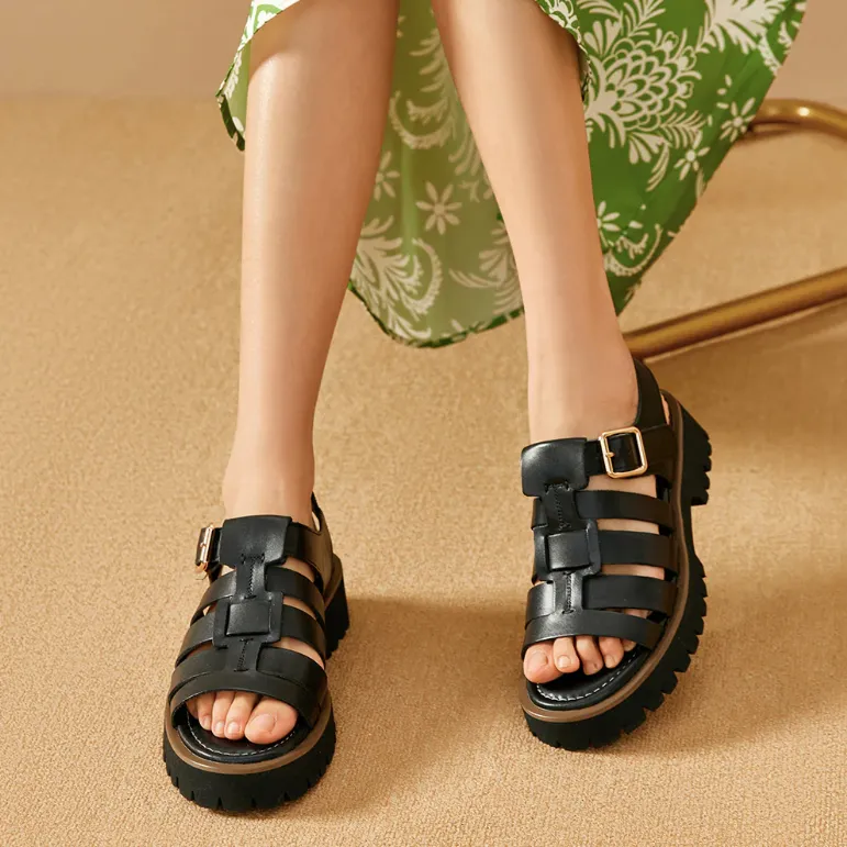 USS Shoes Maty Women's Leather Sandal