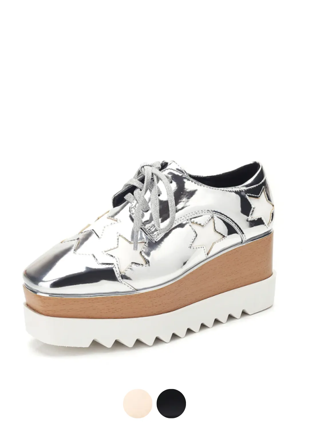 USS Shoes Merchan Women's Platform Patent Leather Shoes