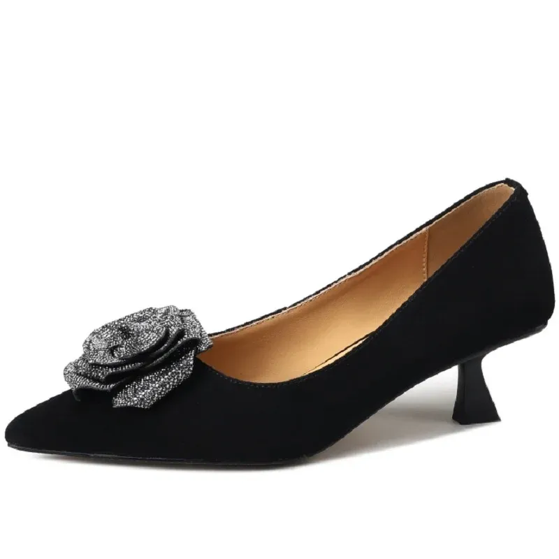 USS Shoes Milena Women's Leather Party Pointed Toe Pumps