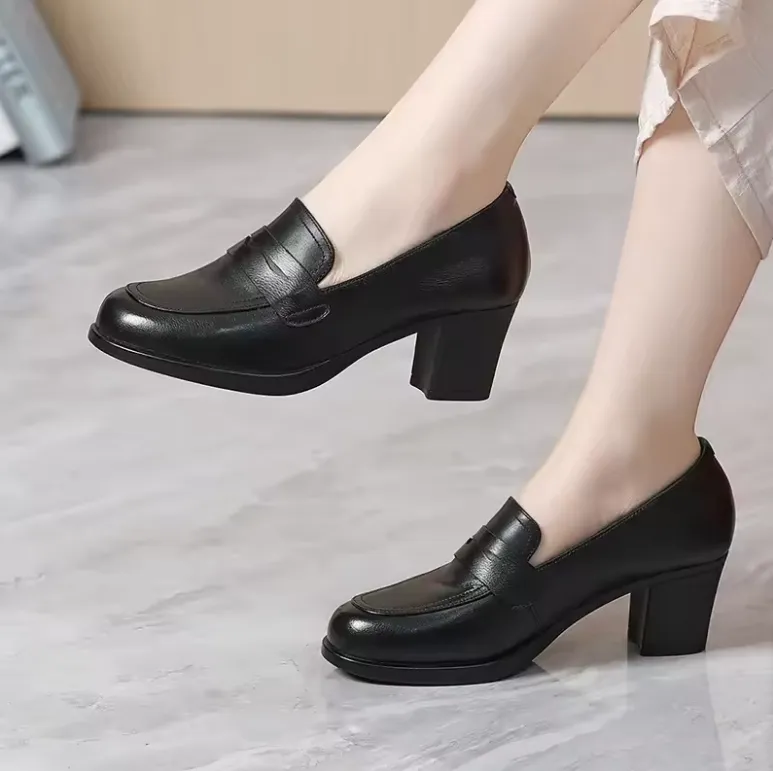 USS Shoes Nashi Women's Leather Loafer Pumps