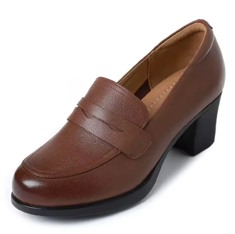 USS Shoes Nashi Women's Leather Loafer Pumps