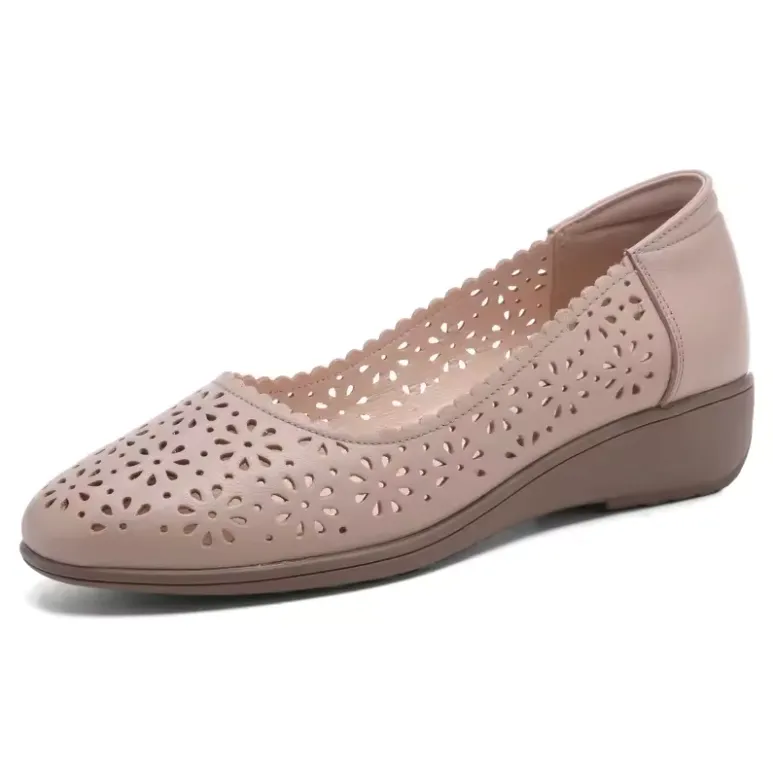 USS Shoes Norys Women's Leather Breathable Slip-On Loafers