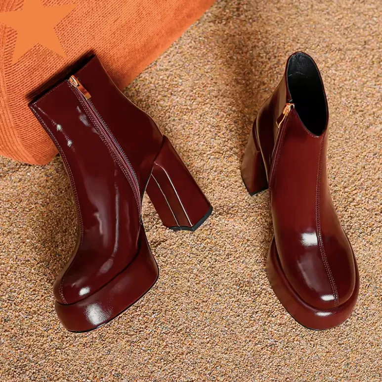 USS Shoes Norys Women's Platform Dress Boots