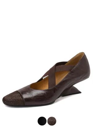 USS Shoes Ornela Women's Square Toe Shallow Pumps