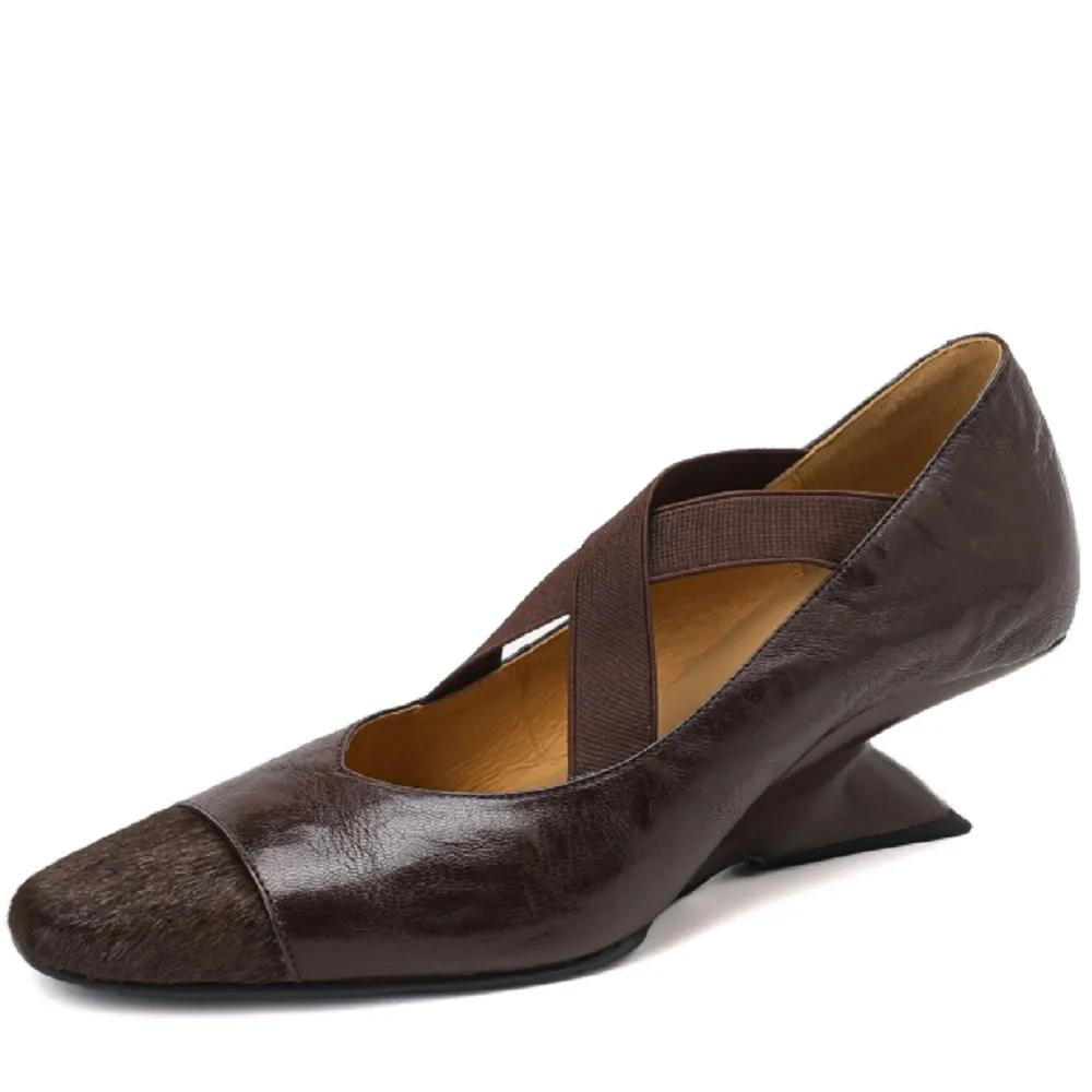 USS Shoes Ornela Women's Square Toe Shallow Pumps