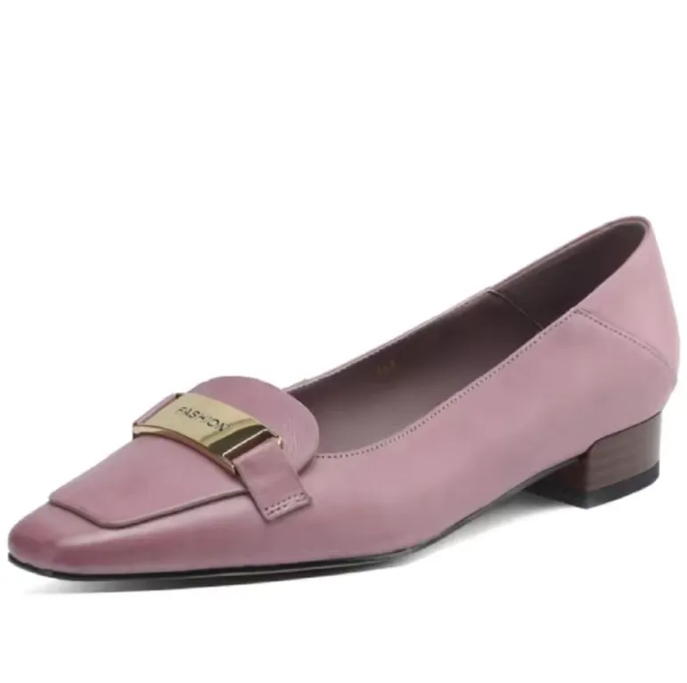 USS Shoes Ruddy Women's Leather Round Toe Flats