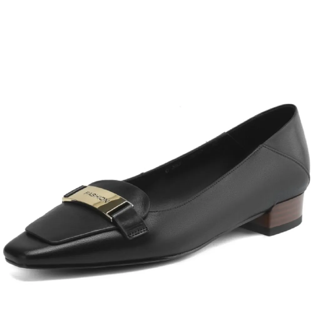 USS Shoes Ruddy Women's Leather Round Toe Flats