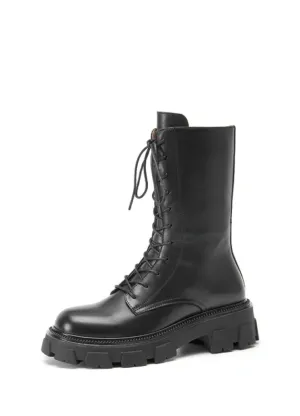 USS Shoes Zavala Women's Mid-Calf Platform Boots