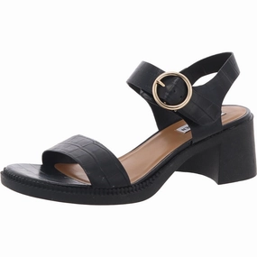 Vianna Womens Adjustable Faux Leather Block Heel