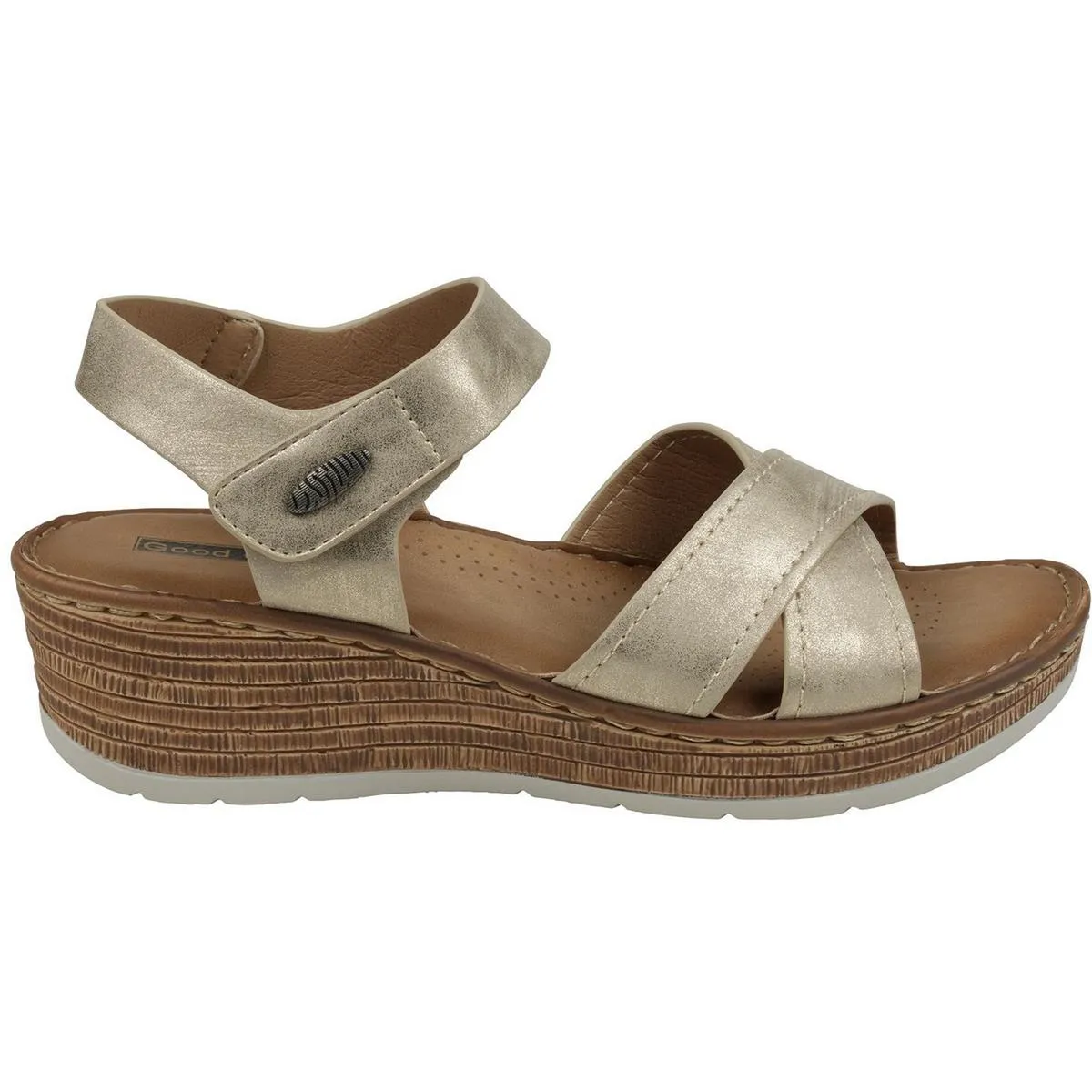 Vienna Womens Strappy Man Made Ankle Strap