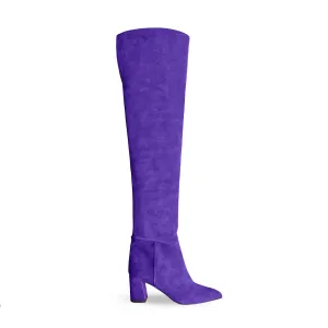 VIOLET SUEDE GILDA