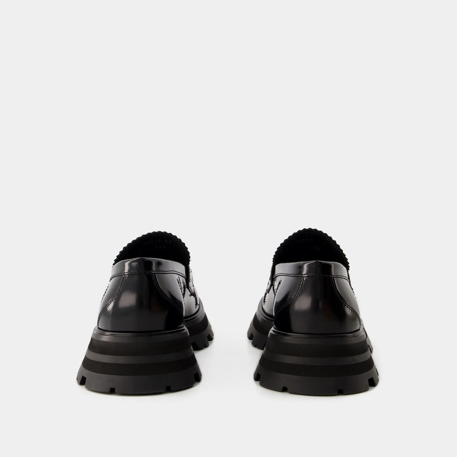 Wander Ankle Boots - Alexander Mcqueen - Black/White - Leather