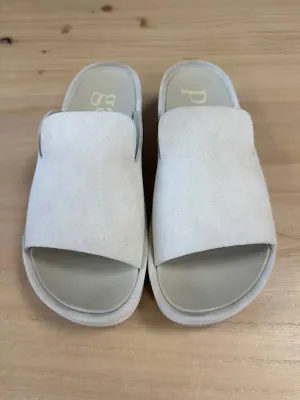 Women Lou Sandal In Basmati Castoro