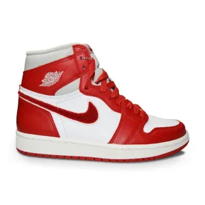 Women Nike Air Jordan 1 Retro High OG - DJ4891 061- Lt Iron Ore Varsity Red Sail