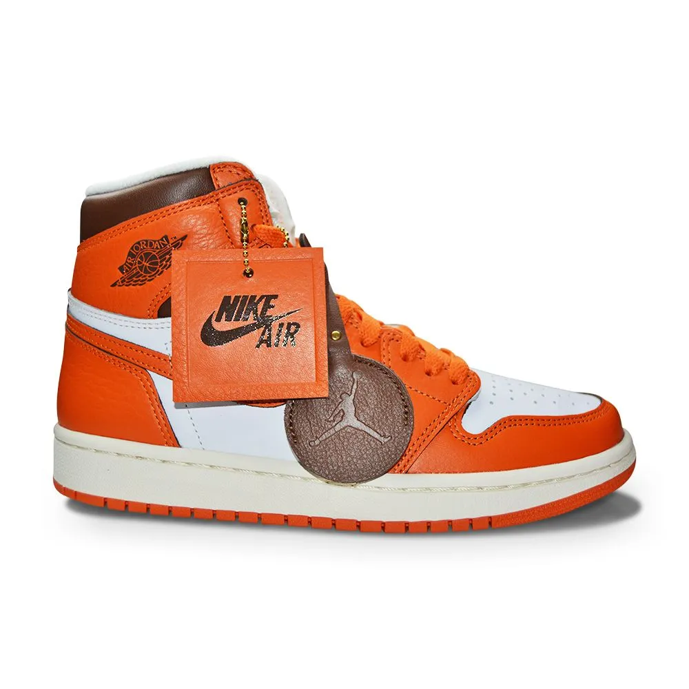 Women Nike Air Jordan 1 Retro High OG - DO9369 101- White Star Fish Cacao Wow Sl