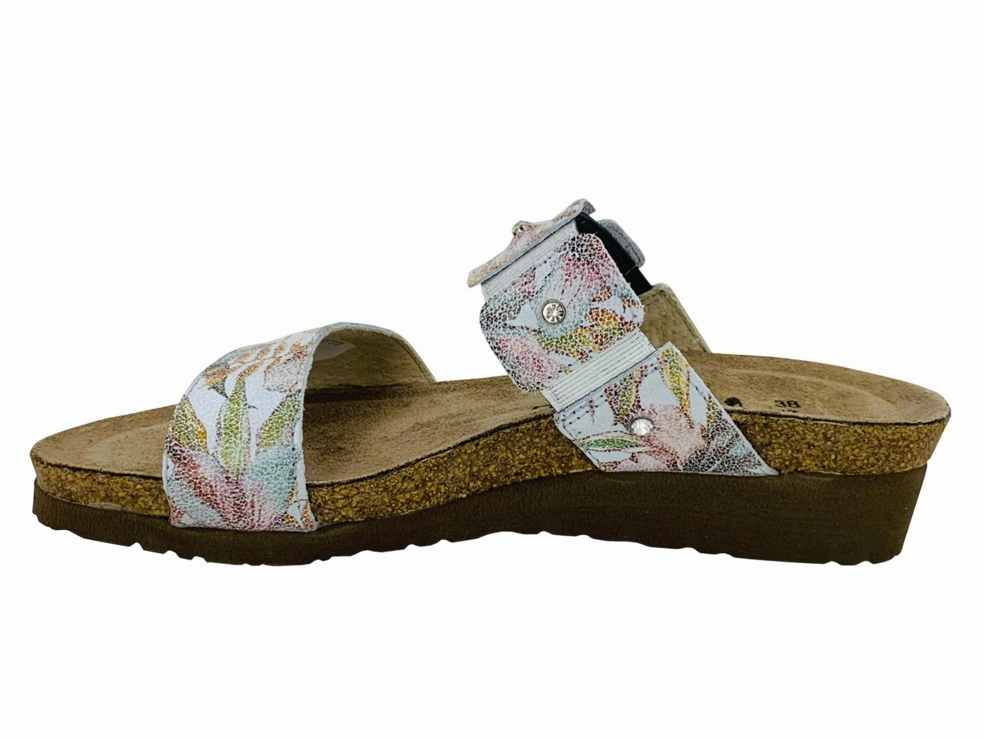 Women's Ashely Sandal In Floral Leather