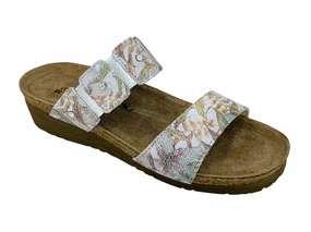 Women's Ashely Sandal In Floral Leather