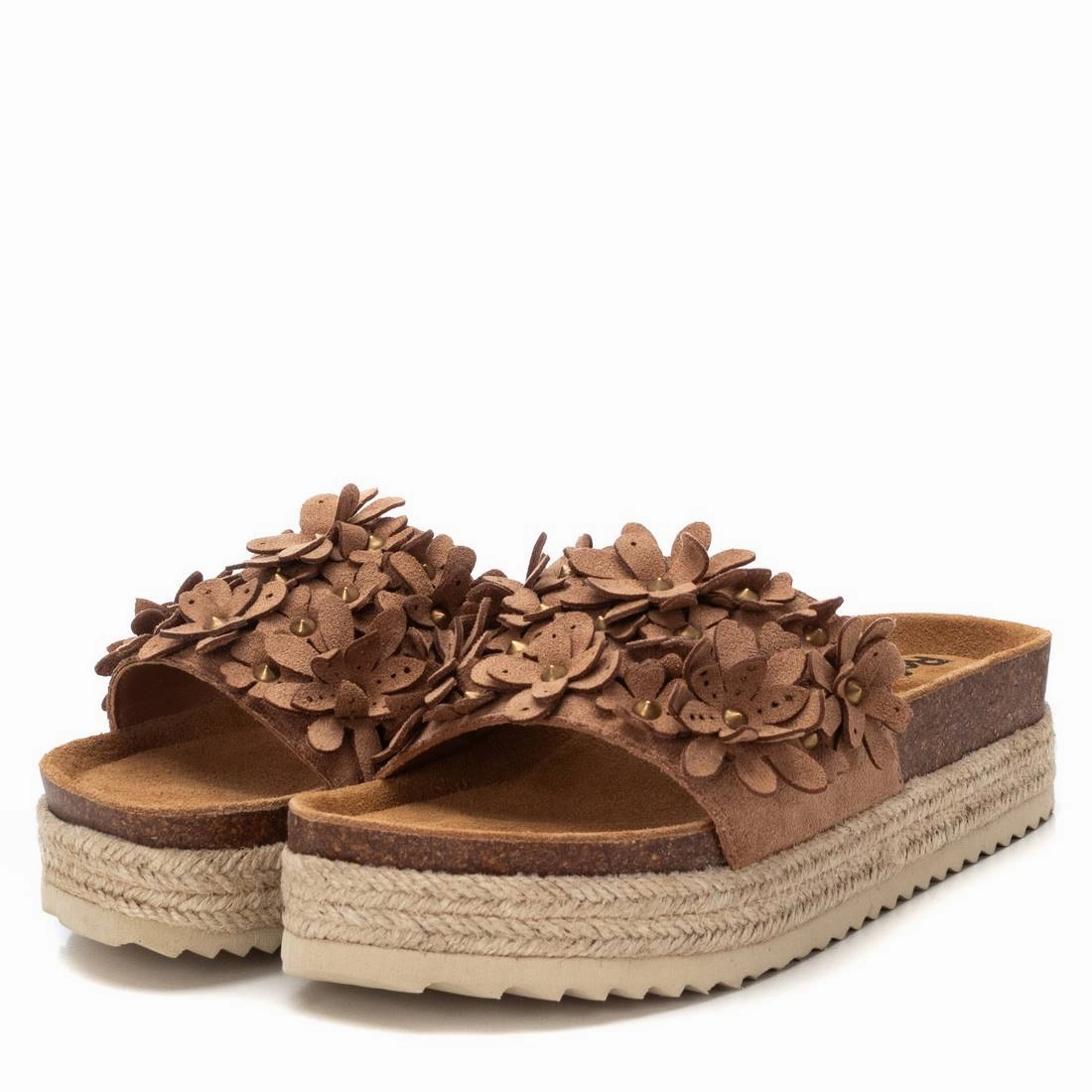 Women's Jute Wrapped Platform Sandals Refresh By Xti