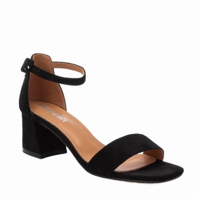 Women's Refresh Heeled Sandals In Black