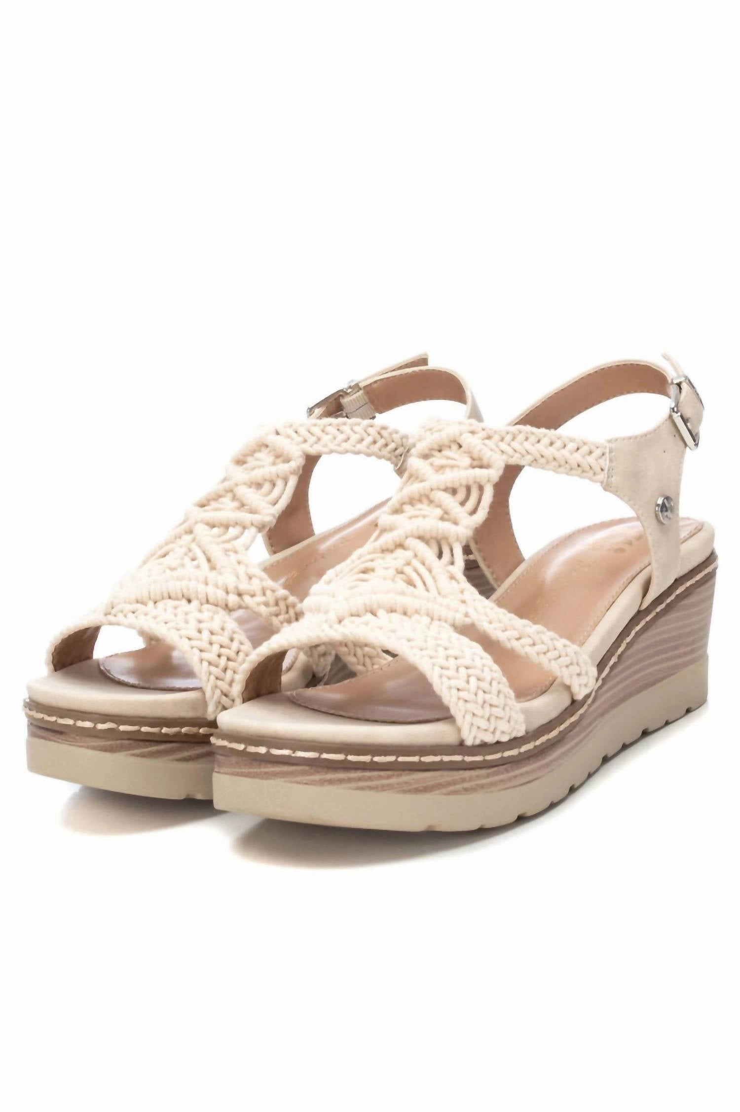 Women's Wedge Sandals In Ice