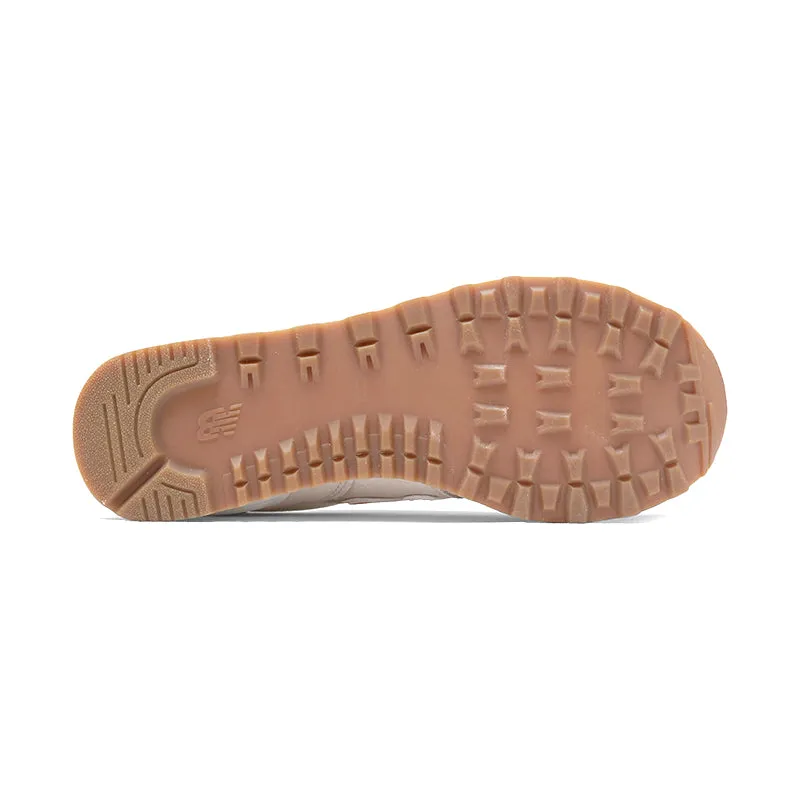 Women's 574 Timberwolf/Alpha Orange