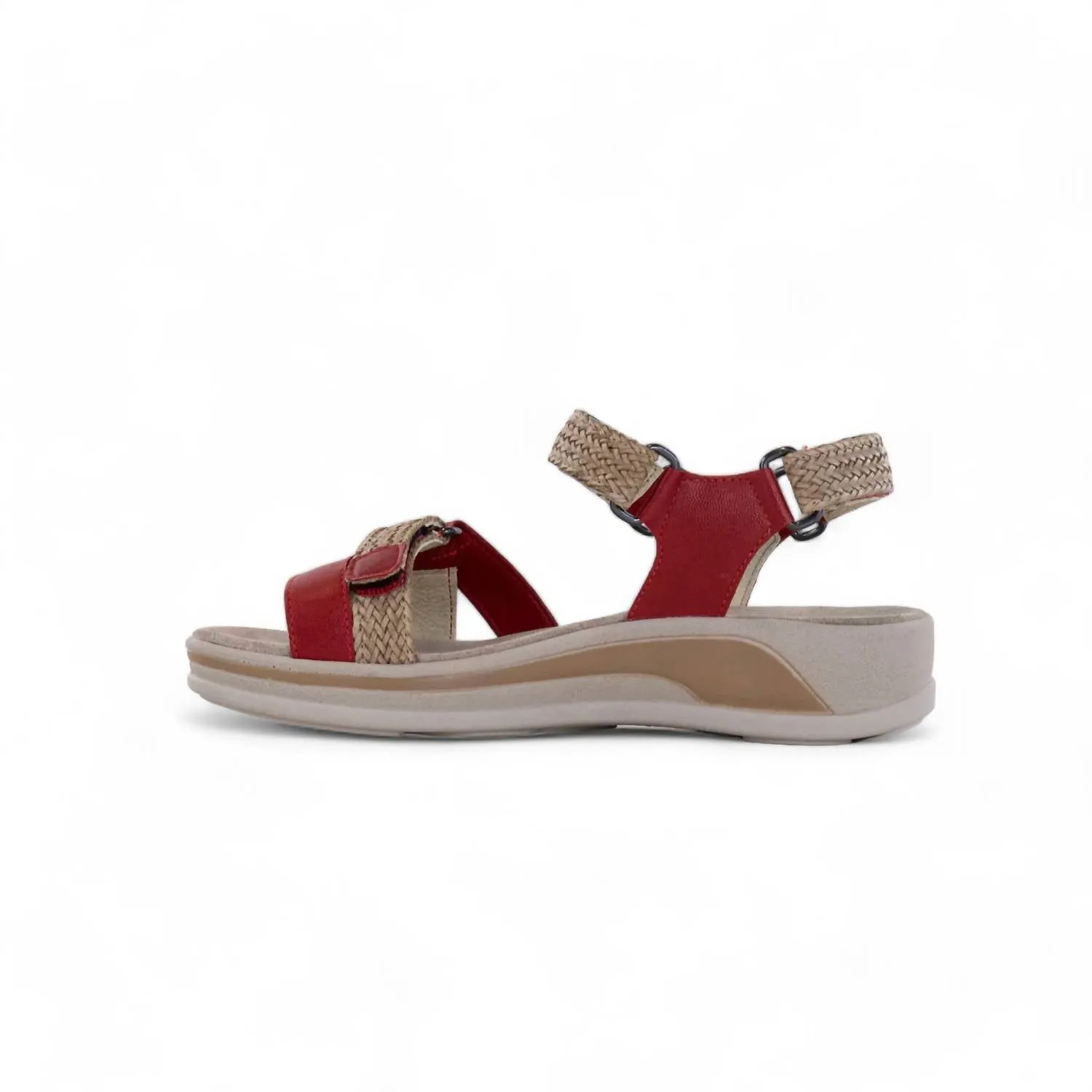 Women's Acula Sandal In Red