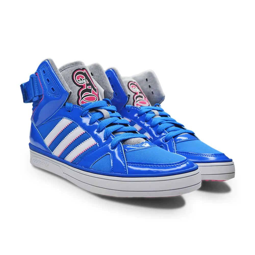 Womens Adidas Space Diver W - Q21306 - Blue Pink White Trainers