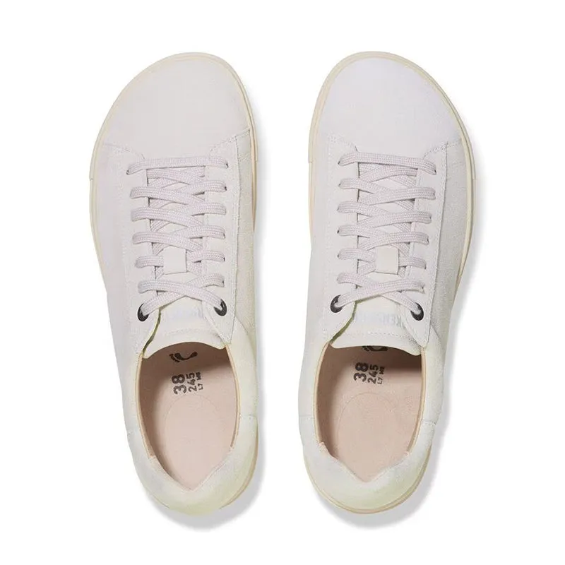 Women's Bend Narrow Antique White Suede