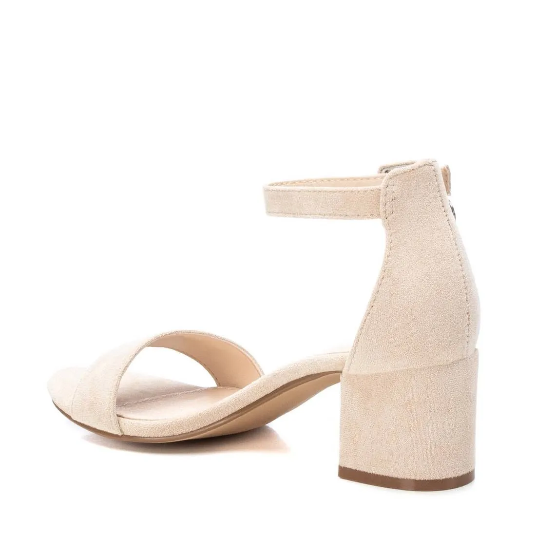 Women's Block Heel Suede Sandals BG By XTI