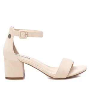 Women's Block Heel Suede Sandals BG By XTI