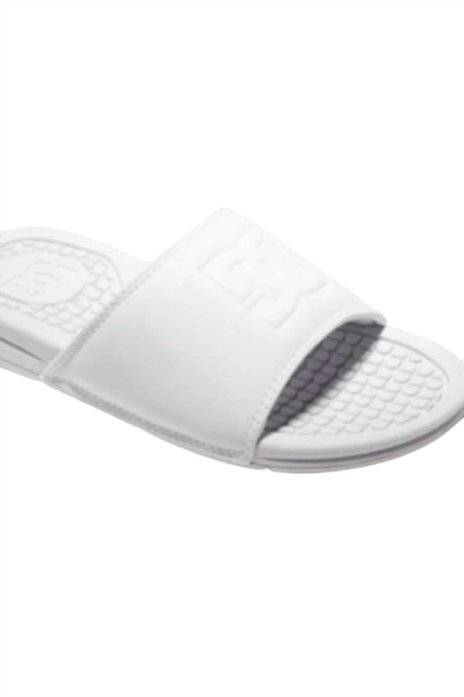 Women's Bolsa Slides Sandals In White