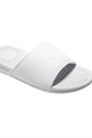 Women's Bolsa Slides Sandals In White